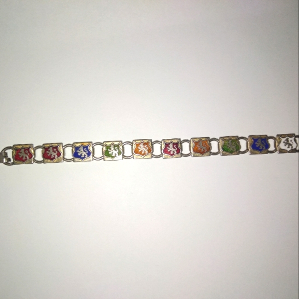 Vintage England Silver Bracelet